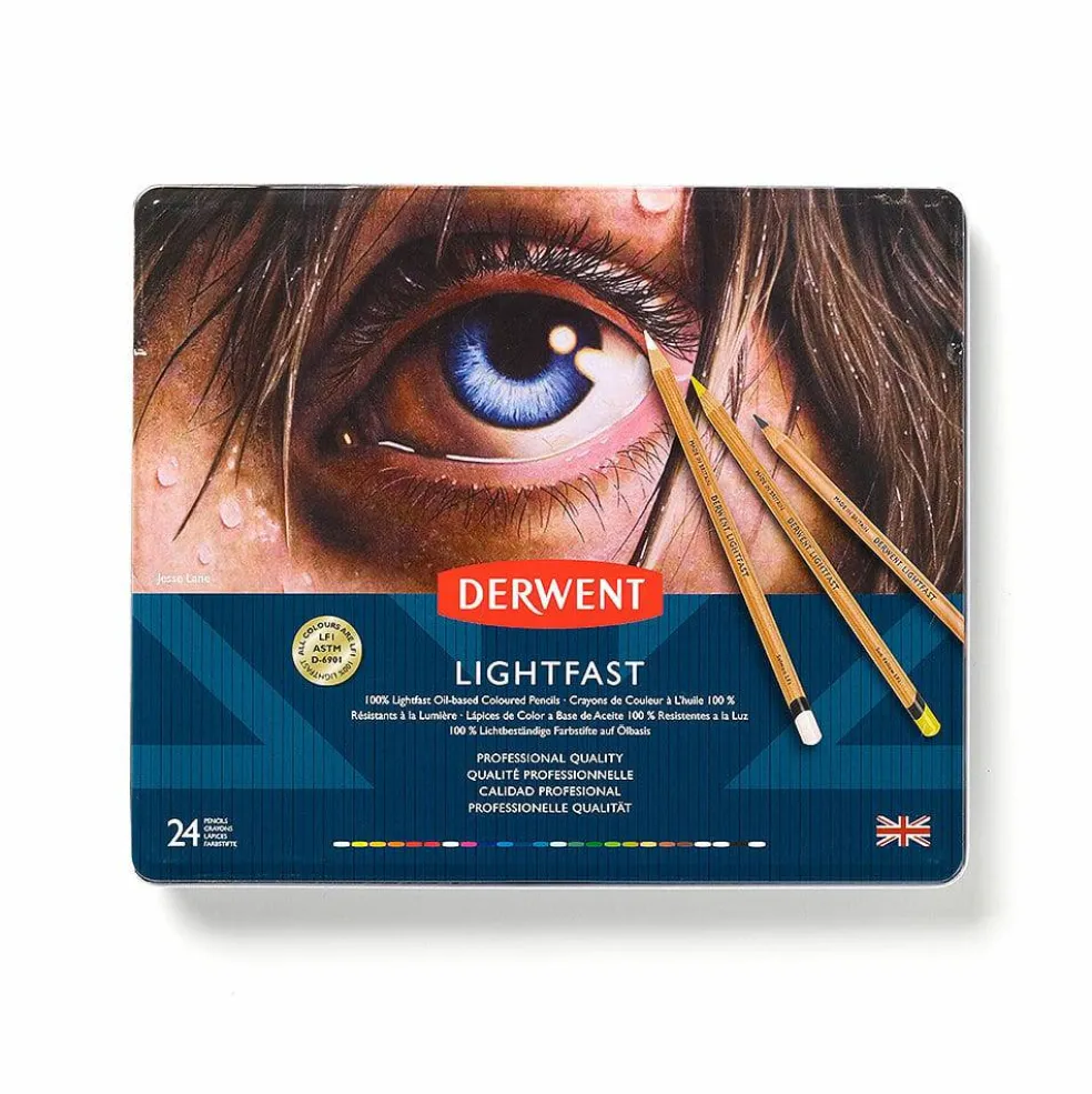 Dewent 24 Lightfast Colored Pencils Set
