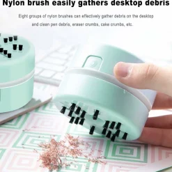 Diamond Accessories Tools, Diamond Tools for Diamonds, Desk Accessories Vacuum Cleaner Mini, Green Hand-Held Vacuum Cleaner