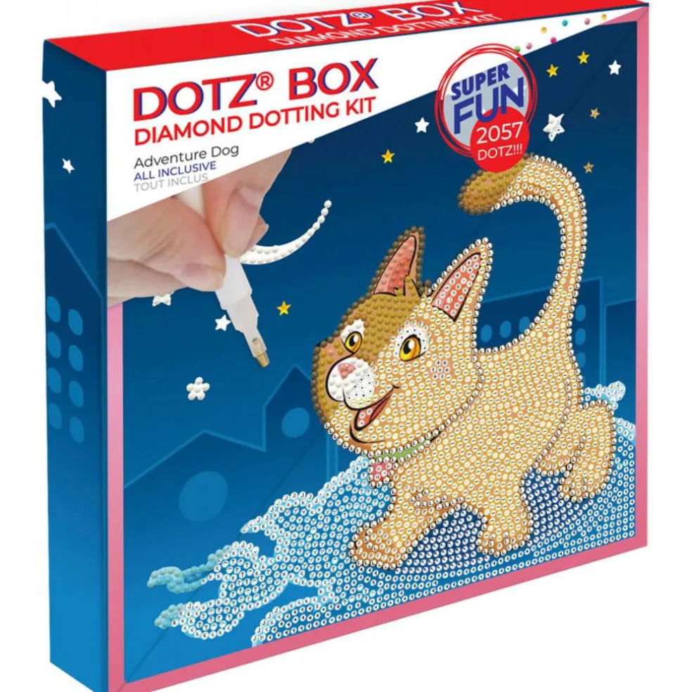 Diamond Dotz® Adventure Dog DOTZ® BOX Diamond Painting Kit