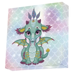 Diamond Dotz® Ariel the Baby Dragon DOTZ® BOX Diamond Painting Kit