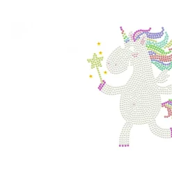 Diamond Dotz® Beginner Unicorn Wish Diamond Painting Card Kit