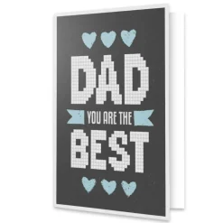 Diamond Dotz® Best Dad Diamond Painting Greeting Card Kit