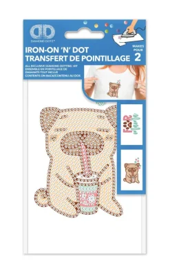 Diamond Dotz® Dog & Fur Mama Iron-On 'n' Dot Kit
