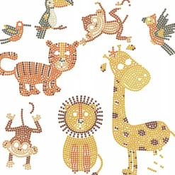 Diamond Dotz® DOTZ in the Jungle DOTZ® BOX Diamond Painting Kit