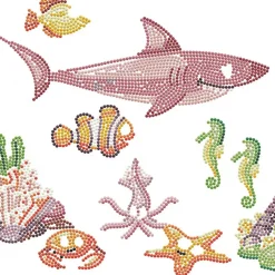 Diamond DotzĀ® Dotz in the Ocean Diamond Box Painting Kit