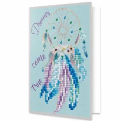 Diamond Dotz® Dreams Come True Diamond Painting Greeting Card Kit