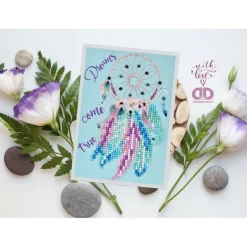 Diamond Dotz® Dreams Come True Diamond Painting Greeting Card Kit