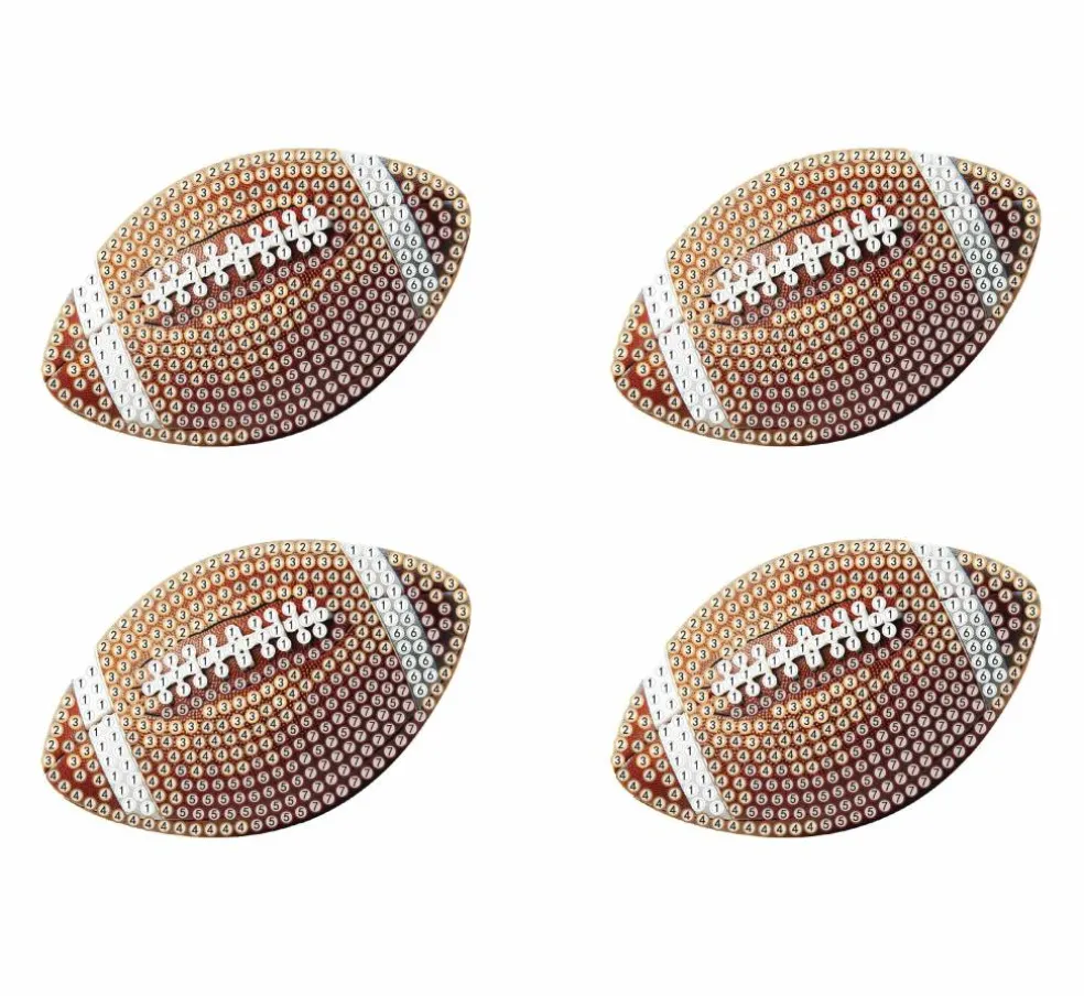 Diamond Dotz® Football Iron-On 'n' Dot Kit