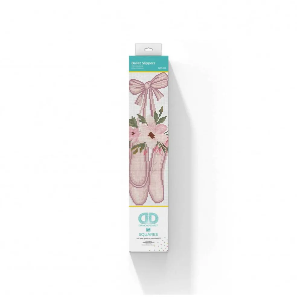 Diamond Dotz® Intermediate Ballet Slippers Diamond Painting Kit