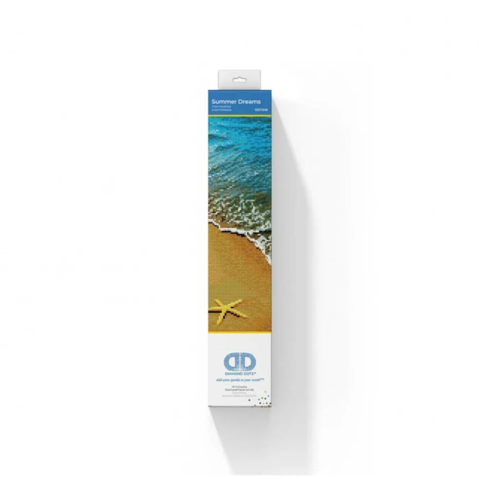 Diamond Dotz® Intermediate Level Summer Dreams Diamond Painting Kit
