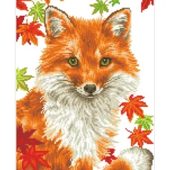 Diamond Dotz® Intermediate Level Foxy Diamond Painting Kit