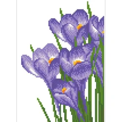 Diamond Dotz® Intermediate Spring Crocus Diamond Painting Kit