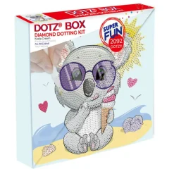 Diamond DotzĀ® Koala Cream DOTZĀ® BOX Diamond Painting Kit