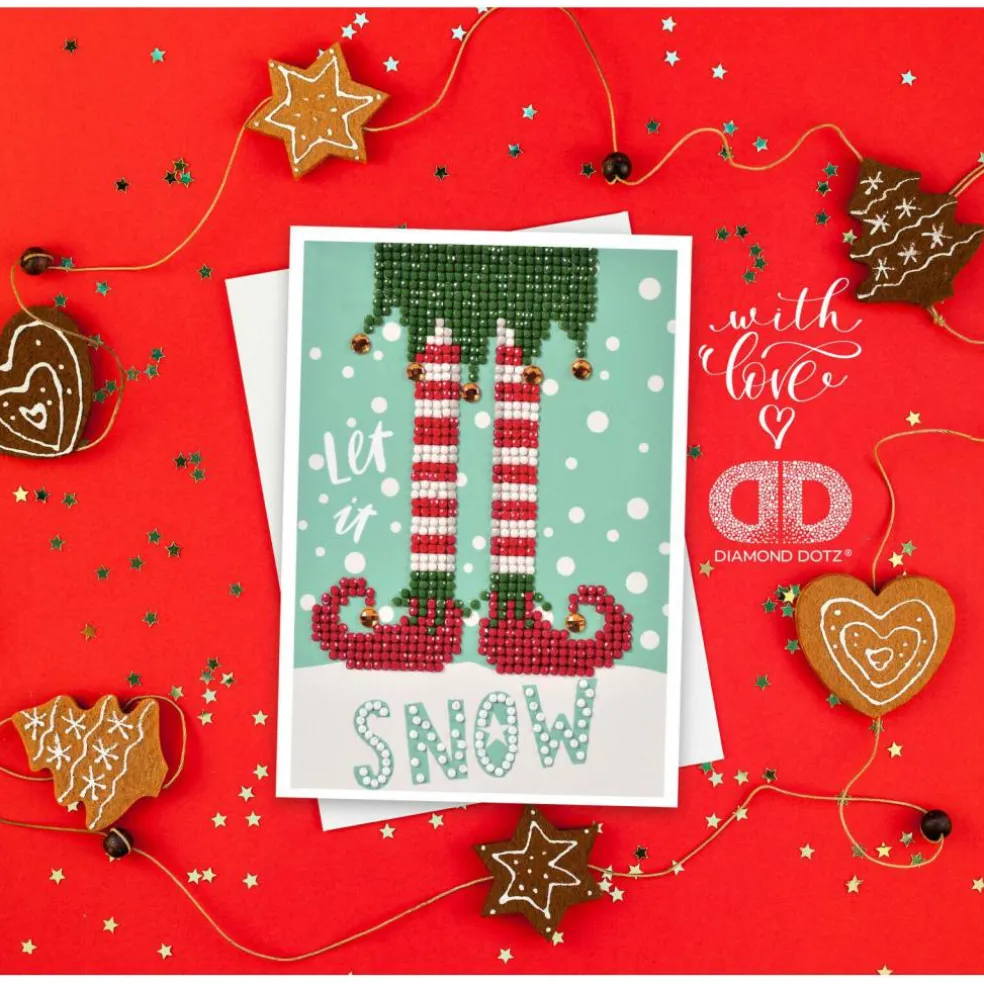 Diamond Dotz® Let It Snow Diamond Painting Kit