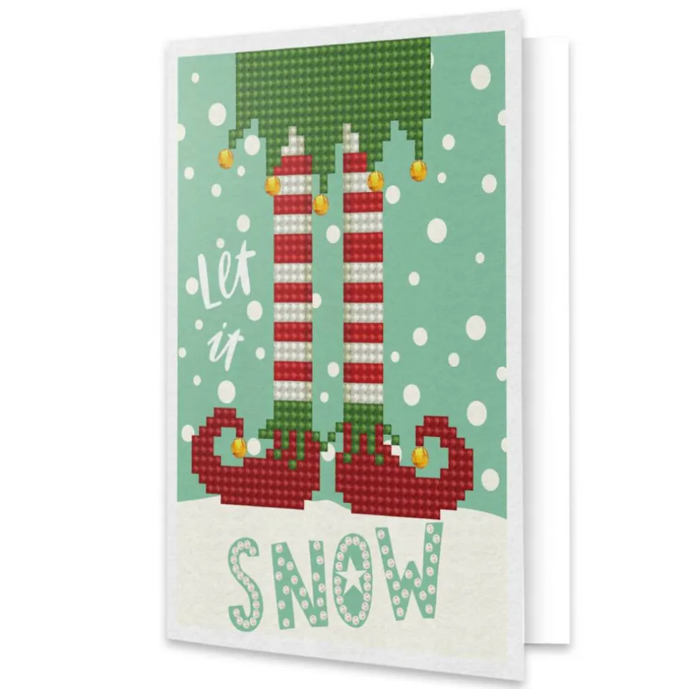 Diamond Dotz® Let It Snow Diamond Painting Kit