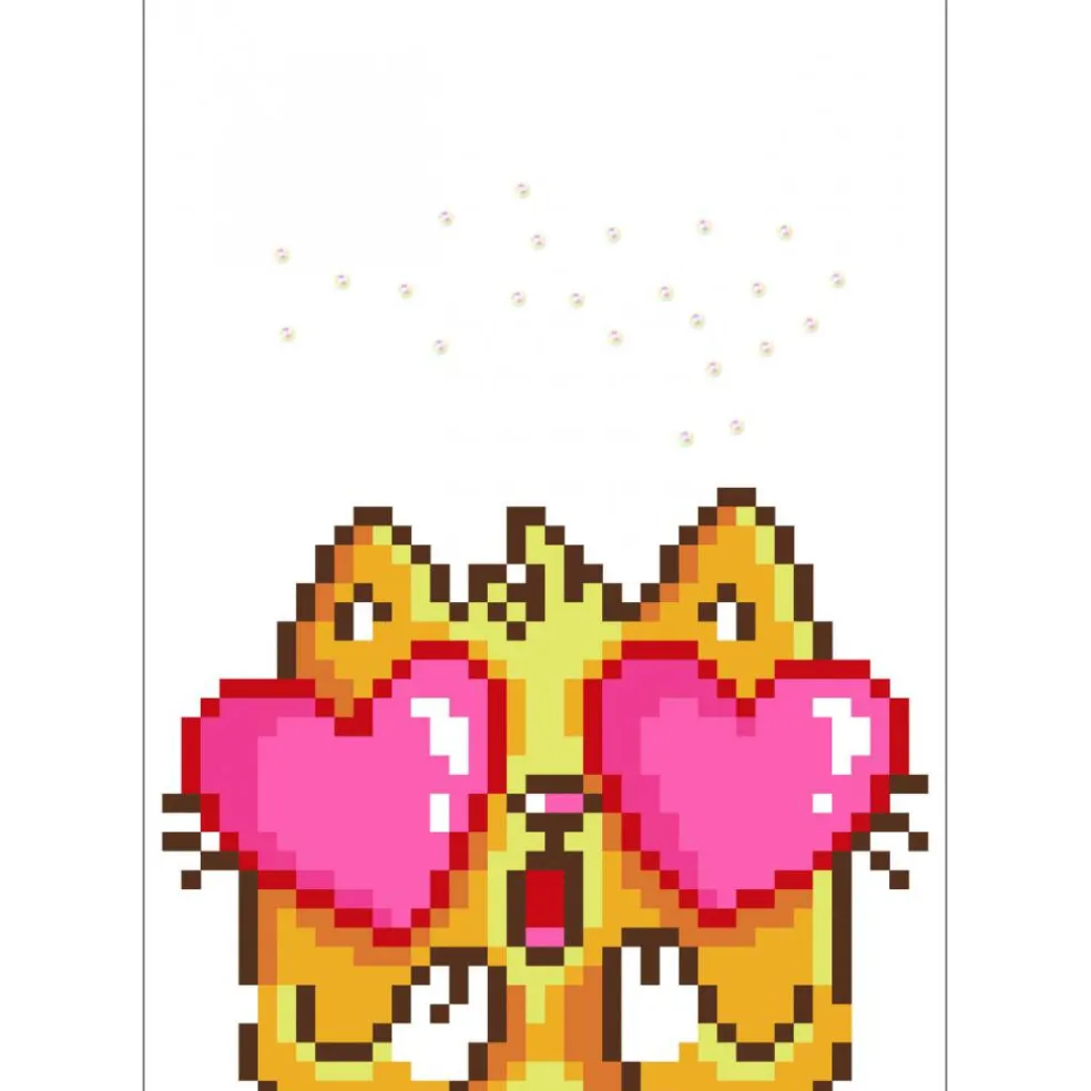 Diamond Dotz® Love You Diamond Painting Greeting Card Kit