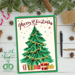 Diamond Dotz® Merry Christmas Tree Diamond Painting Kit
