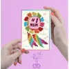 Diamond Dotz® Number 1 Mom Diamond Painting Greeting Card Kit