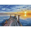 Diamond Dotz® Sunset Jetty Diamond Painting Artwork Kit