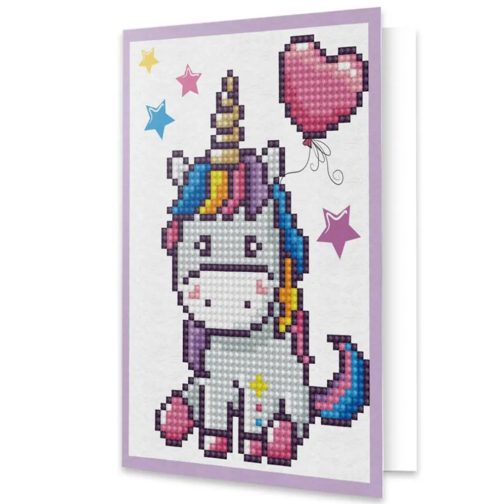 Diamond Dotz® Welcome Baby Diamond Painting Greeting Card Kit