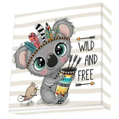 Diamond DotzĀ® Wild & Free Diamond Box Painting Kit