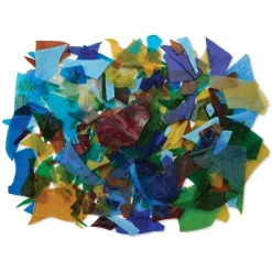 Diamond Tech Cathedral Scrap Glass - Assorted, 5 lb