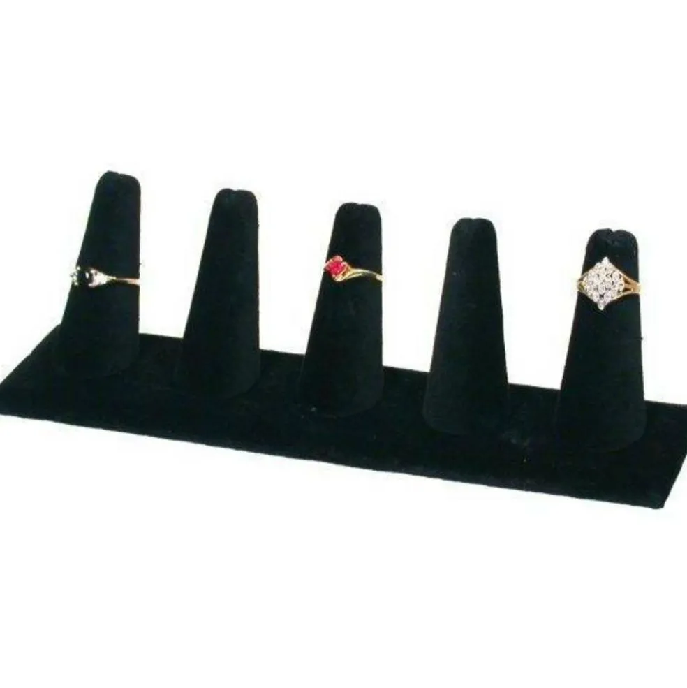 9 Diff Ring Finger Jewelry Display Fixtures
