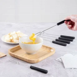Digital LCD Candy Spatula Thermometer Instant Read Food Thermometer with BPA Free Silicone Spatula Heat Resistant Temperature Reader for Candy Baking Cooking Meat Chocolate