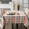 DII® 120" Autumn Afternoon Plaid Tablecloth