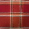 DII® 70" Autumn Spice Plaid Round Tablecloth