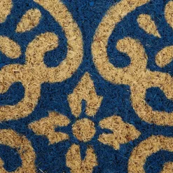 DII® Blue Tunisia Scroll Doormat