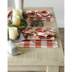 DII® Buffalo Check Oversized Napkin, 6ct.