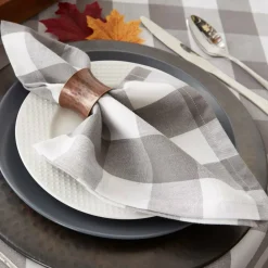 DII® Buffalo Check Oversized Napkin, 6ct.