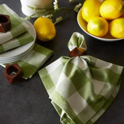 DII® Buffalo Check Oversized Napkin, 6ct.