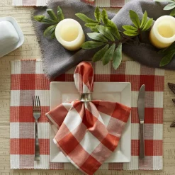 DII® Buffalo Check Oversized Napkin, 6ct.