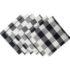 DII® Buffalo Check Oversized Napkin, 6ct.