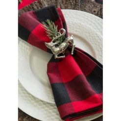 DII® Buffalo Check Oversized Napkin, 6ct.