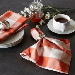 DII® Buffalo Check Oversized Napkin, 6ct.