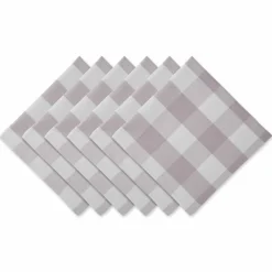 DII® Buffalo Check Oversized Napkin, 6ct.