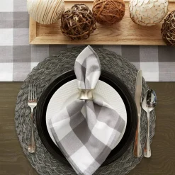 DII® Buffalo Check Oversized Napkin, 6ct.