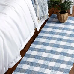 DII® Buffalo Check Rag Rug, 2.25ft. x 6ft.