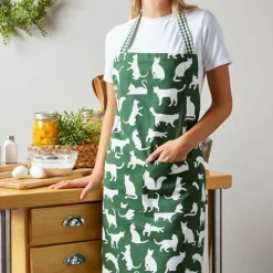 DII® Cat Print Chef Apron