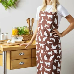 DII® Cat Print Chef Apron