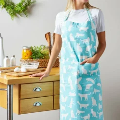 DII® Cat Print Chef Apron