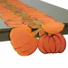 DII® 108" Embroidered Pumpkins Table Runner