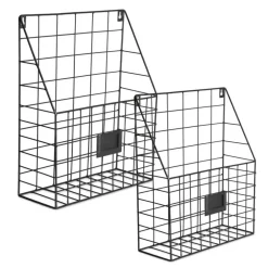 DII® Farmhouse File Basket Set