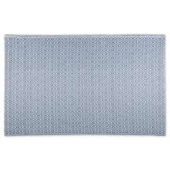 DII® French Blue Diamond Outdoor Rug, 4ft. x 6ft.