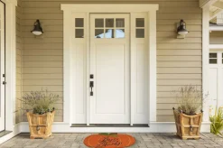 DII® Give Thanks Pumpkin Doormat