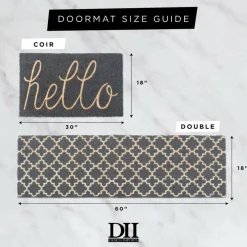 DII® Give Thanks Pumpkin Doormat