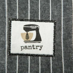 DII® Gray Fresh Stripe Pantry Apron